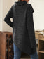 Blueberi B Women’s Asymmetrical Hem Cowl Neck Long Sleeve T-Shirt Polyester Spandex Size S-2XL