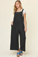 Double Take Women’s Full Size Texture Sleeveless Wide Leg Overall Polyester Spandex Size S-3XL