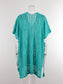 Blueberi B Women's Cutout V-Neck Cover-Up with Tassel Polyester One Size