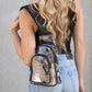 Clear Stadium-Compliant Padded Strap Adjustable Sling Bag