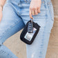 Water-Resistant Nylon Clippable O-Ring ID Wallet Pouch