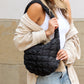 Dale Quilted Puffer Polyester Nylon Shoulder Bag