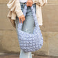 Dale Quilted Puffer Polyester Nylon Shoulder Bag