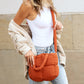 Jacie Quilted Puffer Polyester Nylon Crossbody Mini Tote Bag