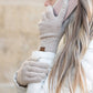 C.C® Recycled Polyester Spandex Heathered Knit Touchscreen Gloves | One Size
