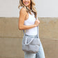 Jacie Quilted Puffer Polyester Nylon Crossbody Mini Tote Bag