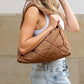 Harper Quilted 100% Easy-Wipe Nylon Handbag
