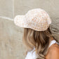 Cotton Polyester Tweed Sequin Sparkle Boyfriend Ball Cap | One Size