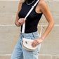 Riley Easy-Wipe Nylon Fold-Over Crossbody Bag