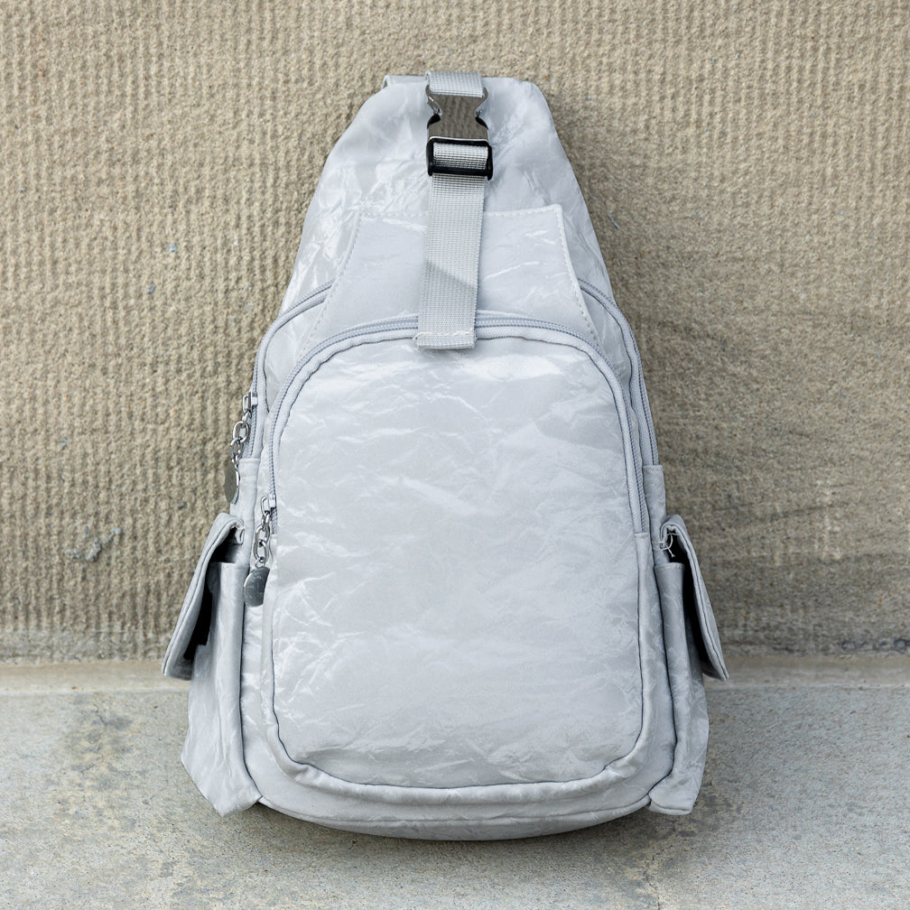 Bekah Brushed Vegan Suede Convertible Backpack Sling Bag
