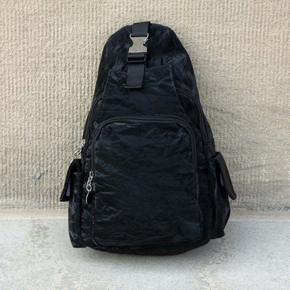 Bekah Brushed Vegan Suede Convertible Backpack Sling Bag
