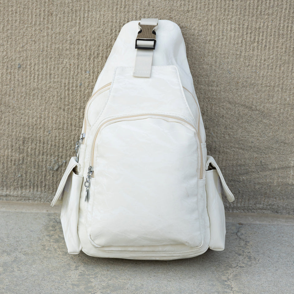 Bekah Brushed Vegan Suede Convertible Backpack Sling Bag