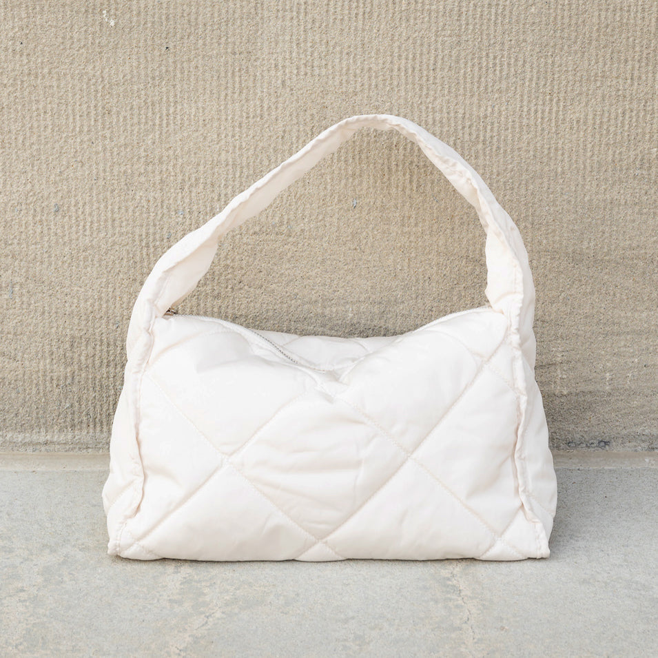 Harper Quilted 100% Easy-Wipe Nylon Handbag
