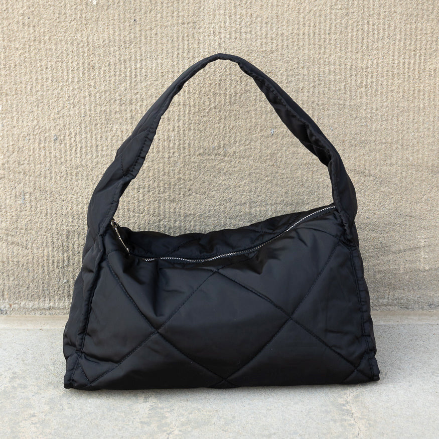 Harper Quilted 100% Easy-Wipe Nylon Handbag