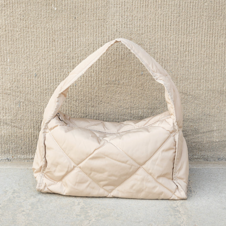 Harper Quilted 100% Easy-Wipe Nylon Handbag