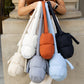 Jacie Quilted Puffer Polyester Nylon Crossbody Mini Tote Bag