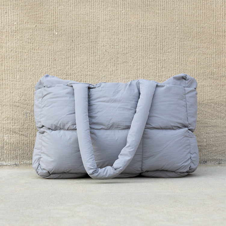Daphne Quilted Puffer Polyester Nylon Tote Bag