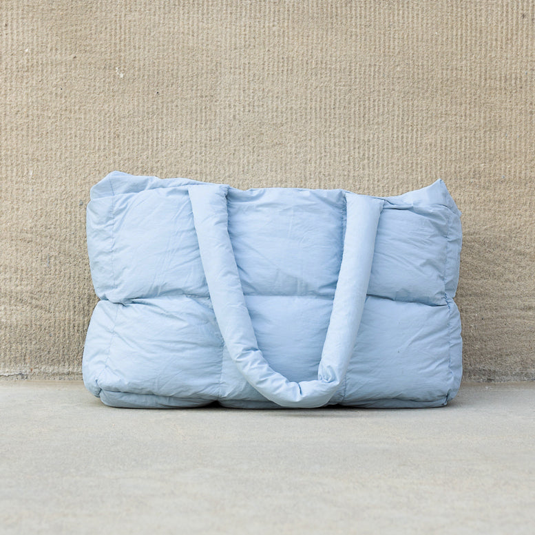 Daphne Quilted Puffer Polyester Nylon Tote Bag
