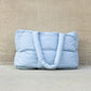 Daphne Quilted Puffer Polyester Nylon Tote Bag