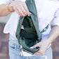 Pippa Easy-Wipe Nylon Reversible Sling Bag with Double D-Ring Clips