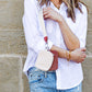Easy-Wipe Nylon Clippable Dual Pouch Wristlet Wallet