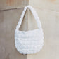 Dale Quilted Puffer Polyester Nylon Shoulder Bag