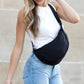 100% Nylon Adjustable Strap Everyday Hands-Free Sling Bag | 12" x 6.5" x 4"