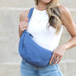 100% Nylon Adjustable Strap Everyday Hands-Free Sling Bag | 12" x 6.5" x 4"