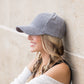 Corduroy Structured Crown Low Profile Adjustable Silver Clasp Boyfriend Ball Cap | 3.25" Brim | One Size Teen–Adult