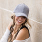 Corduroy Structured Crown Low Profile Adjustable Silver Clasp Boyfriend Ball Cap | 3.25" Brim | One Size Teen–Adult