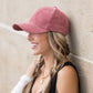 Corduroy Structured Crown Low Profile Adjustable Silver Clasp Boyfriend Ball Cap | 3.25" Brim | One Size Teen–Adult