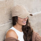 Washed Cotton Twill Non-Structured Low Profile Pewter Clasp Everyday Ball Cap | 3" Brim | One Size Teen–Adult