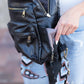 Alba Vegan PU Leather Convertible Backpack Sling Bag with Guitar Straps