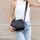 River Metallic Nylon Puffer Crossbody Bag