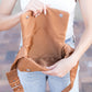 Selma 100% Nylon Quilted Puffer Fold-Over Magnetic Snap Crossbody Bag