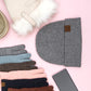 C.C® Recycled Polyester Cashmere Wool Fine Yarn Cuffed Beanie | One Size