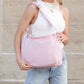 Lula Nylon Polyester Lined Adjustable Strap Athleisure Messenger Bag