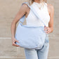 Lula Nylon Polyester Lined Adjustable Strap Athleisure Messenger Bag