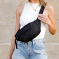 Marisa Nylon Crescent Sling Crossbody Fanny Bag