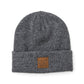 C.C® 97% Recycled Polyester Heathered Knit Fold-Over Cuff Boyfriend Beanie | One Size
