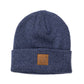 C.C® 97% Recycled Polyester Heathered Knit Fold-Over Cuff Boyfriend Beanie | One Size