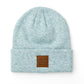 C.C® 97% Recycled Polyester Heathered Knit Fold-Over Cuff Boyfriend Beanie | One Size