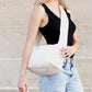 Reese Polyester Nylon Convertible Crossbody Shoulder Messenger Bag