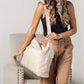 Meryl Adjustable Hobo Shoulder Bag | Vegan Suede, Cotton/Polyester Lining | 14.5 x 4.5 x 13.75 in