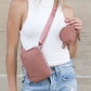 Eva Nylon Clippable Removable Coin Pouch Crossbody Bag