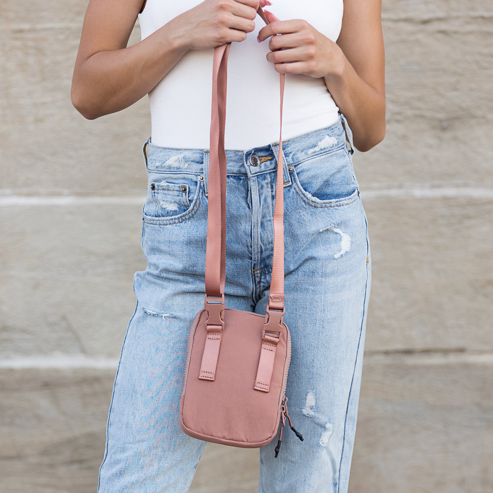 Eva Nylon Clippable Removable Coin Pouch Crossbody Bag