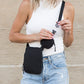 Eva Nylon Clippable Removable Coin Pouch Crossbody Bag
