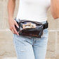 Juni Clear Stadium Sling Crossbody Belt Bum Fanny Waist Bag
