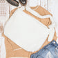 Boucle Sherpa Plush Polyester Messenger Bag with Magnetic Clasp & Self-Tie Adjustable Strap | Beige, Ivory, Black