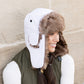 100% Polyester Easy Clean Nylon Exterior Faux Fur Quilted Lined Alpine Aviator Trapper Hat | One Size